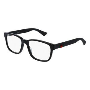 NEW GUCCI EYEGLASSES BLACK MEN EYEWEAR GUCCI GG0011O 005